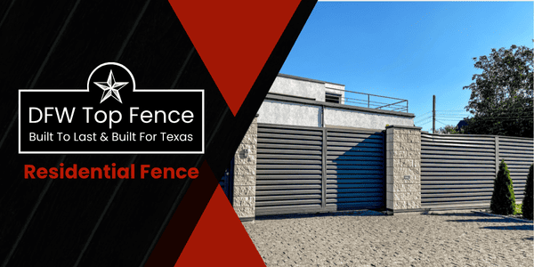 Residential Fence - dfw top fence