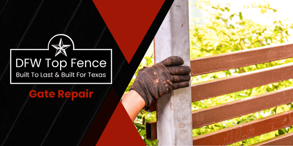 Gate Repair- dfw top fence